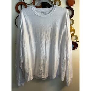 Hollister xl white long sleeve shirt